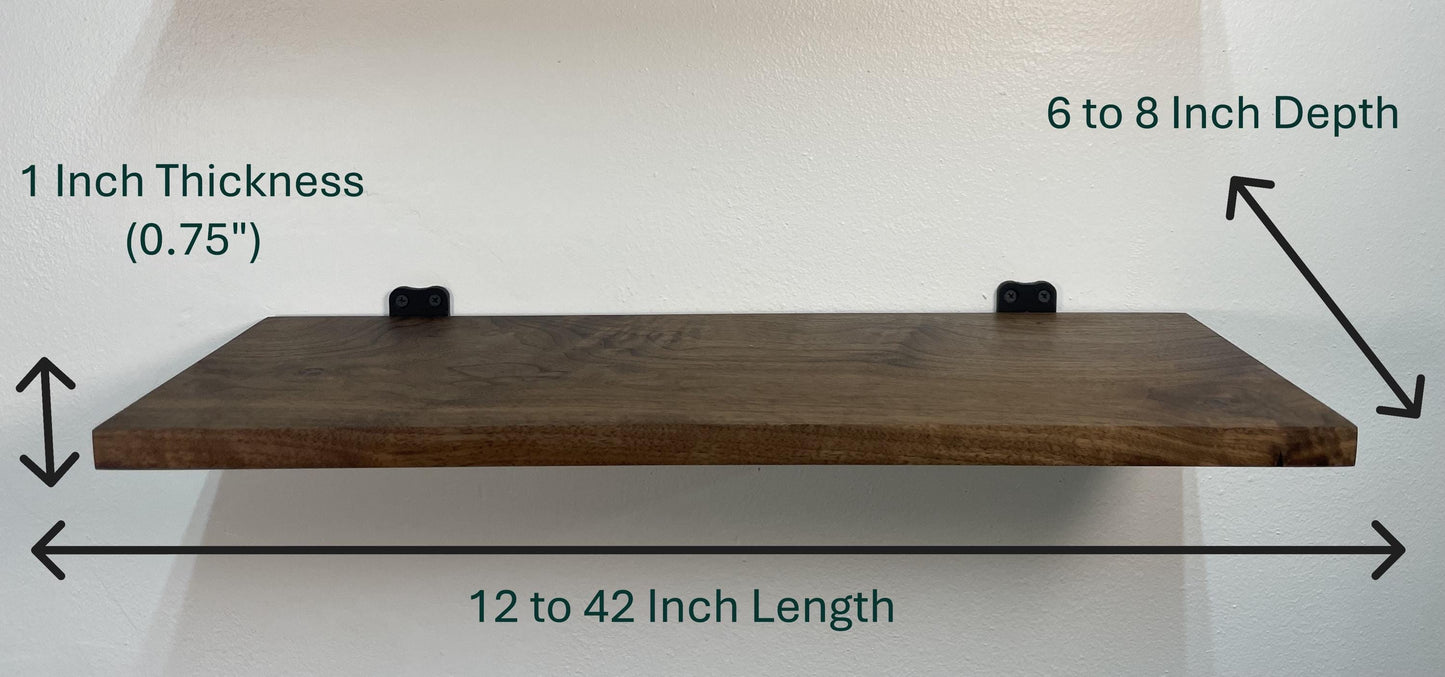 heavy duty solid walnut shelf  Duty Wooden Shelves Solid Hardwood