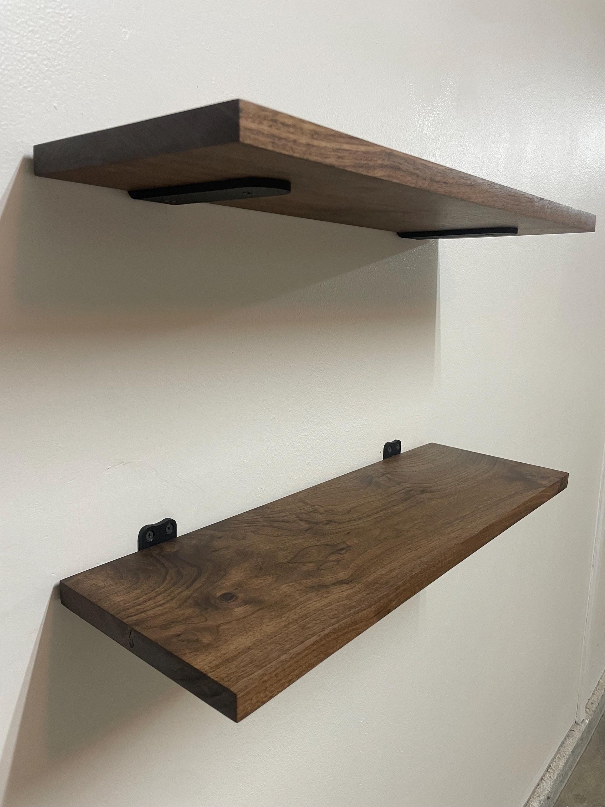 heavy duty solid walnut shelf  Duty Wooden Shelves Solid Hardwood