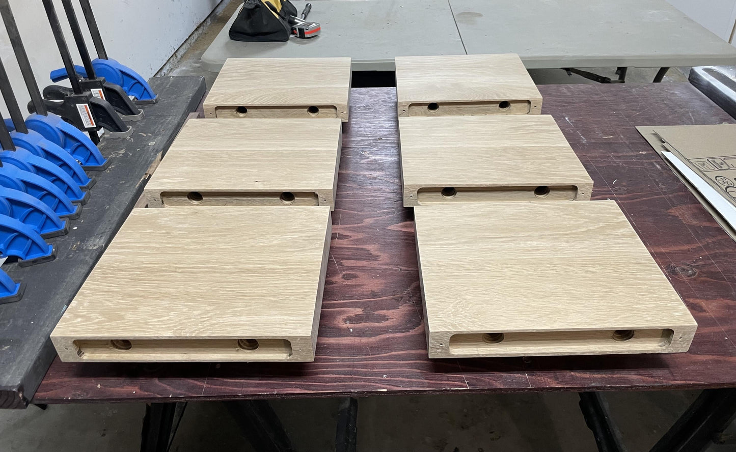 Solid White Oak Floating Shelf