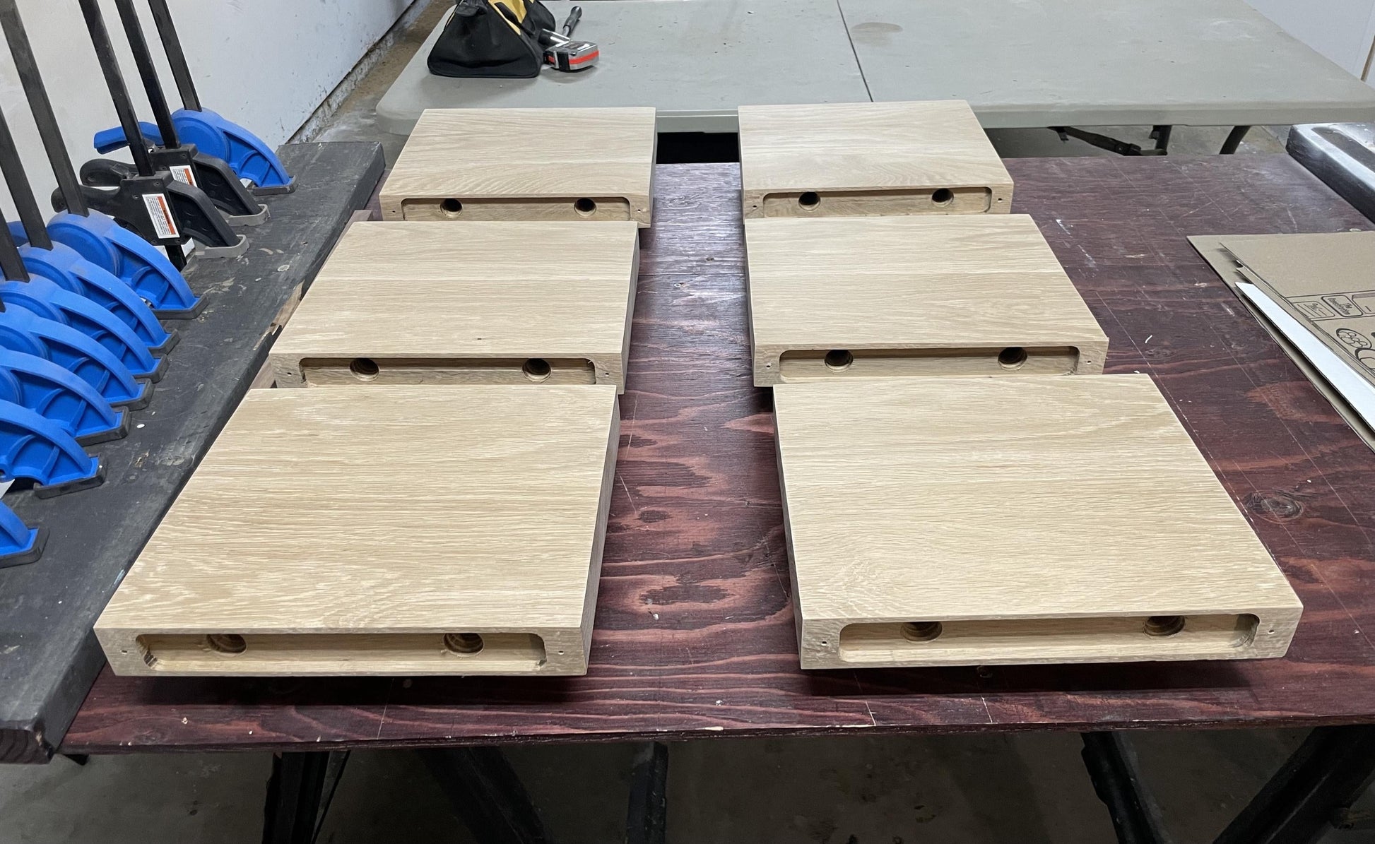 Solid White Oak Floating Shelf