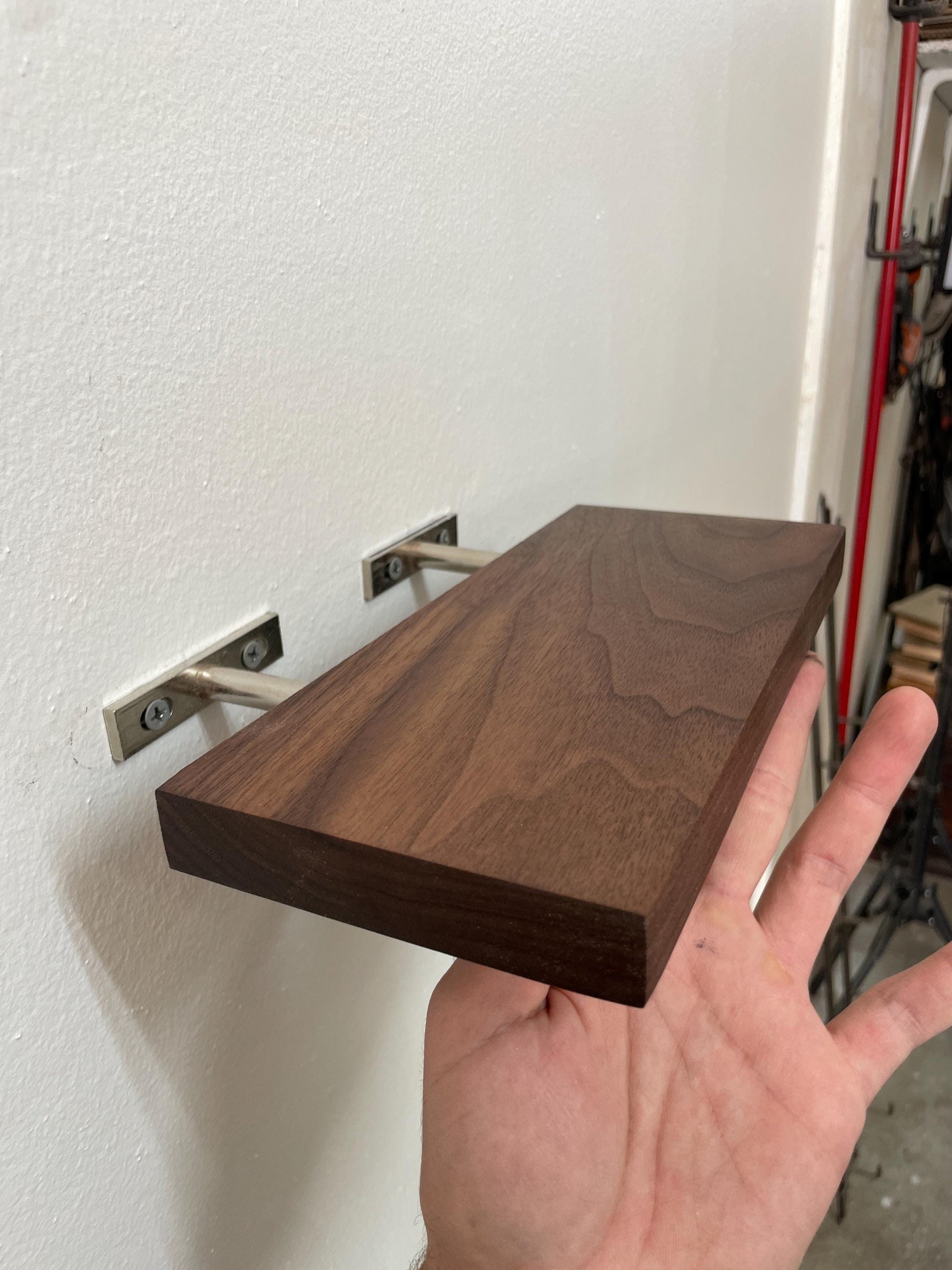 Custom Walnut Shelf | Small to Medium | Plant Shelves