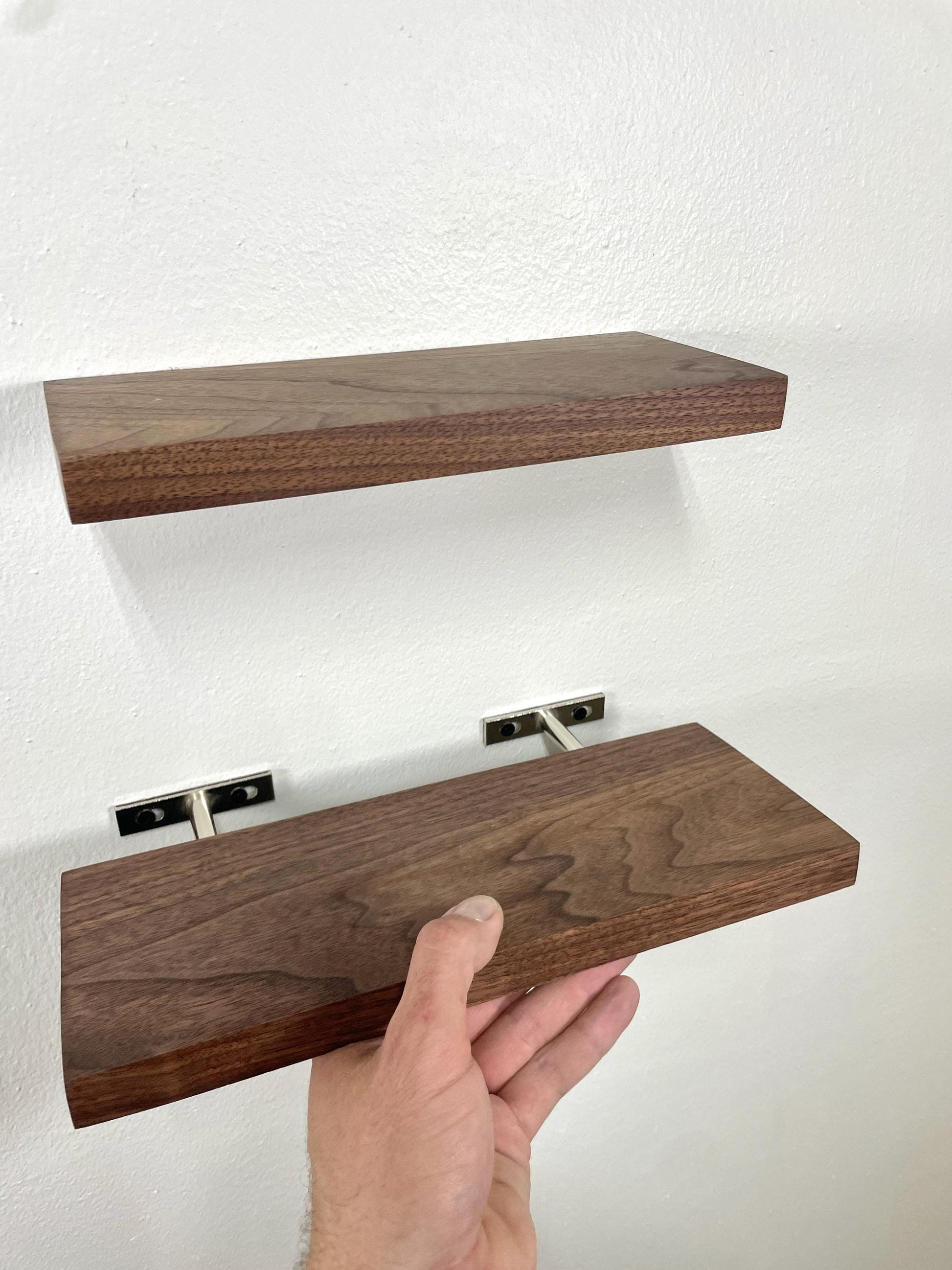 Custom Walnut Shelf | Small to Medium | Plant Shelves