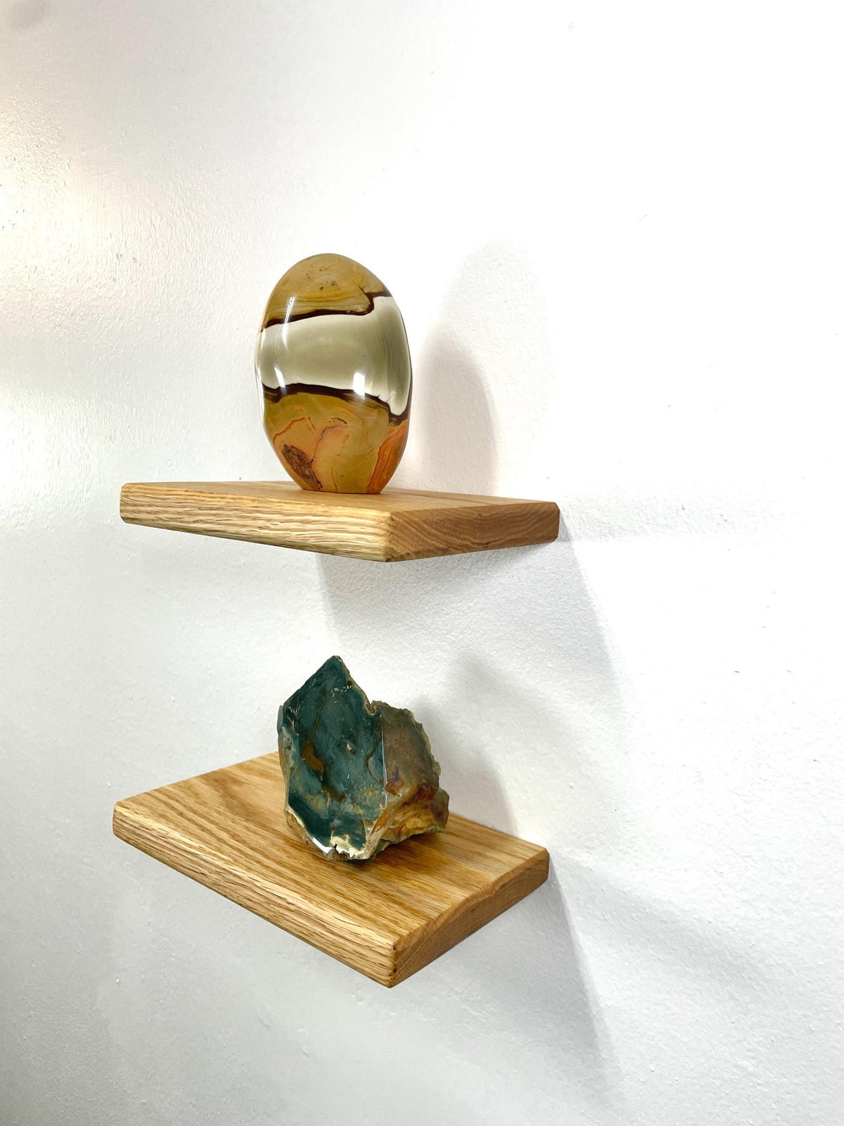 Oak Floating Shelf | Small to Medium | Miniature Shelves | Wood Wall Decor