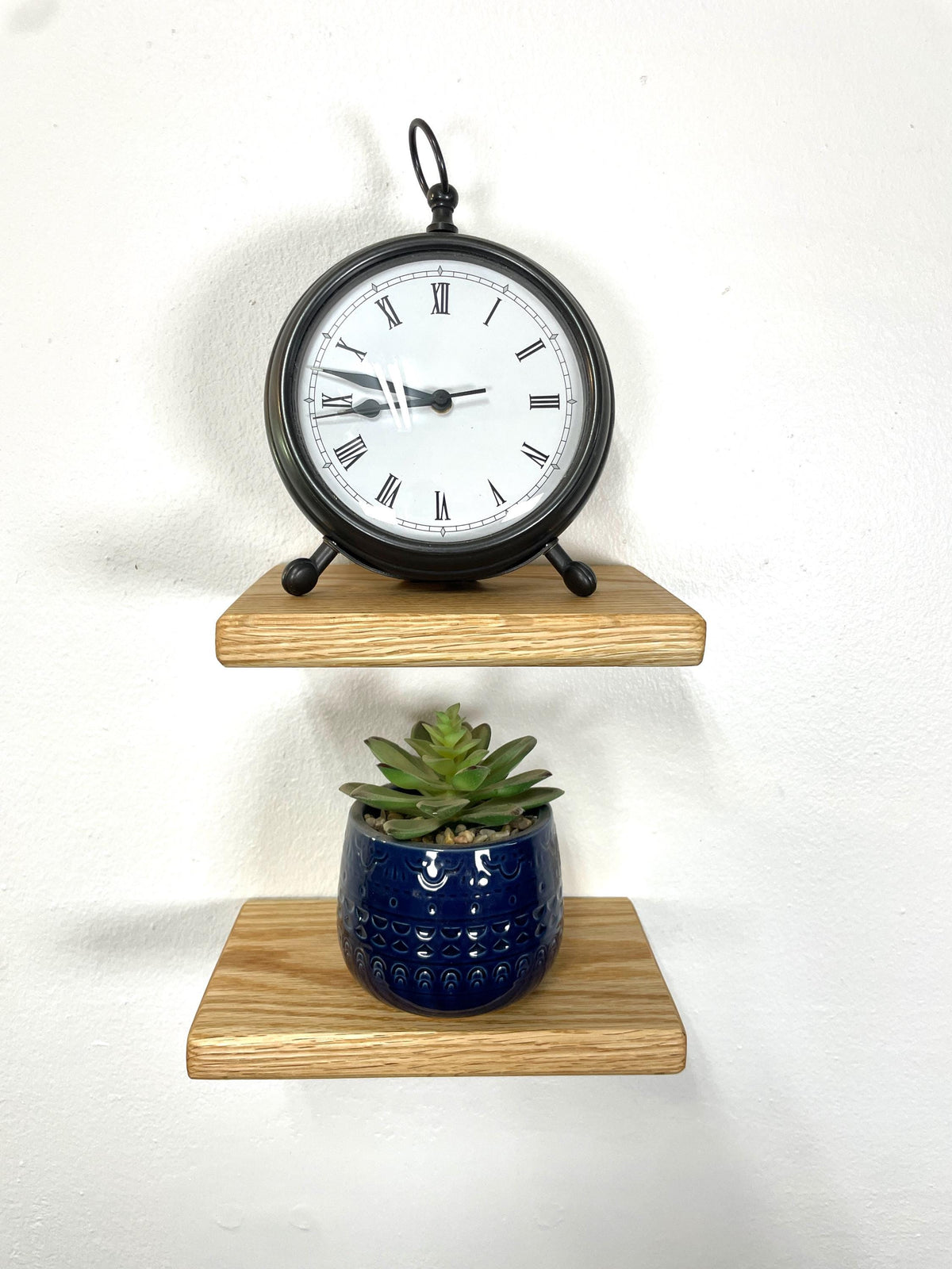 Oak Floating Shelf | Small to Medium | Miniature Shelves | Wood Wall Decor