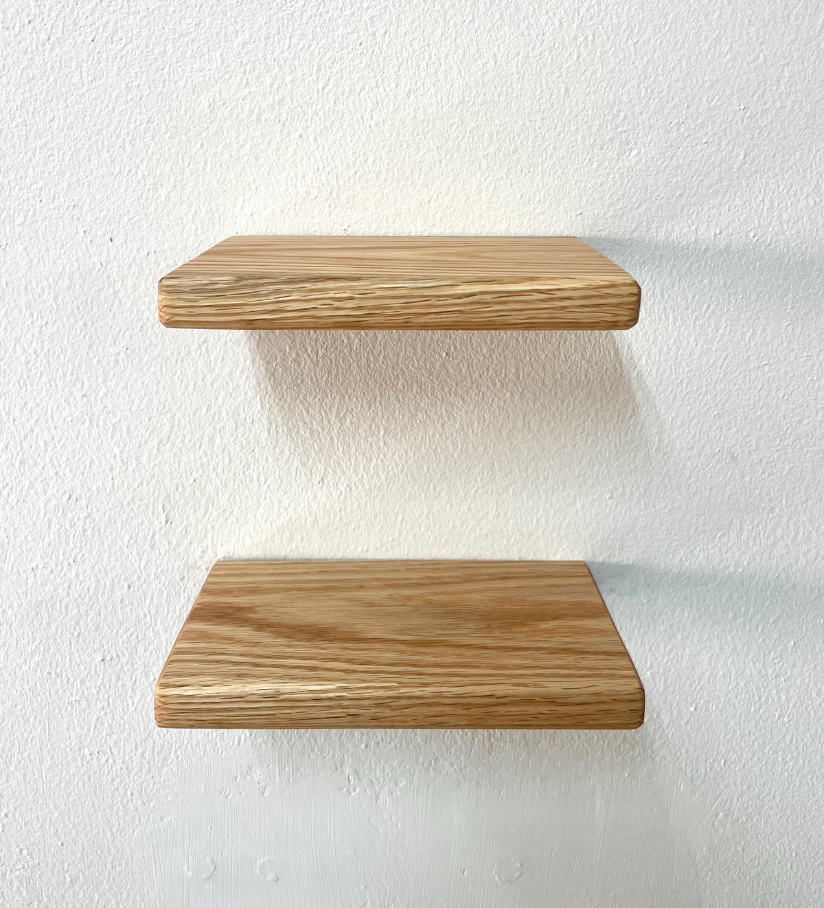 Oak Floating Shelf | Small to Medium | Miniature Shelves | Wood Wall Decor