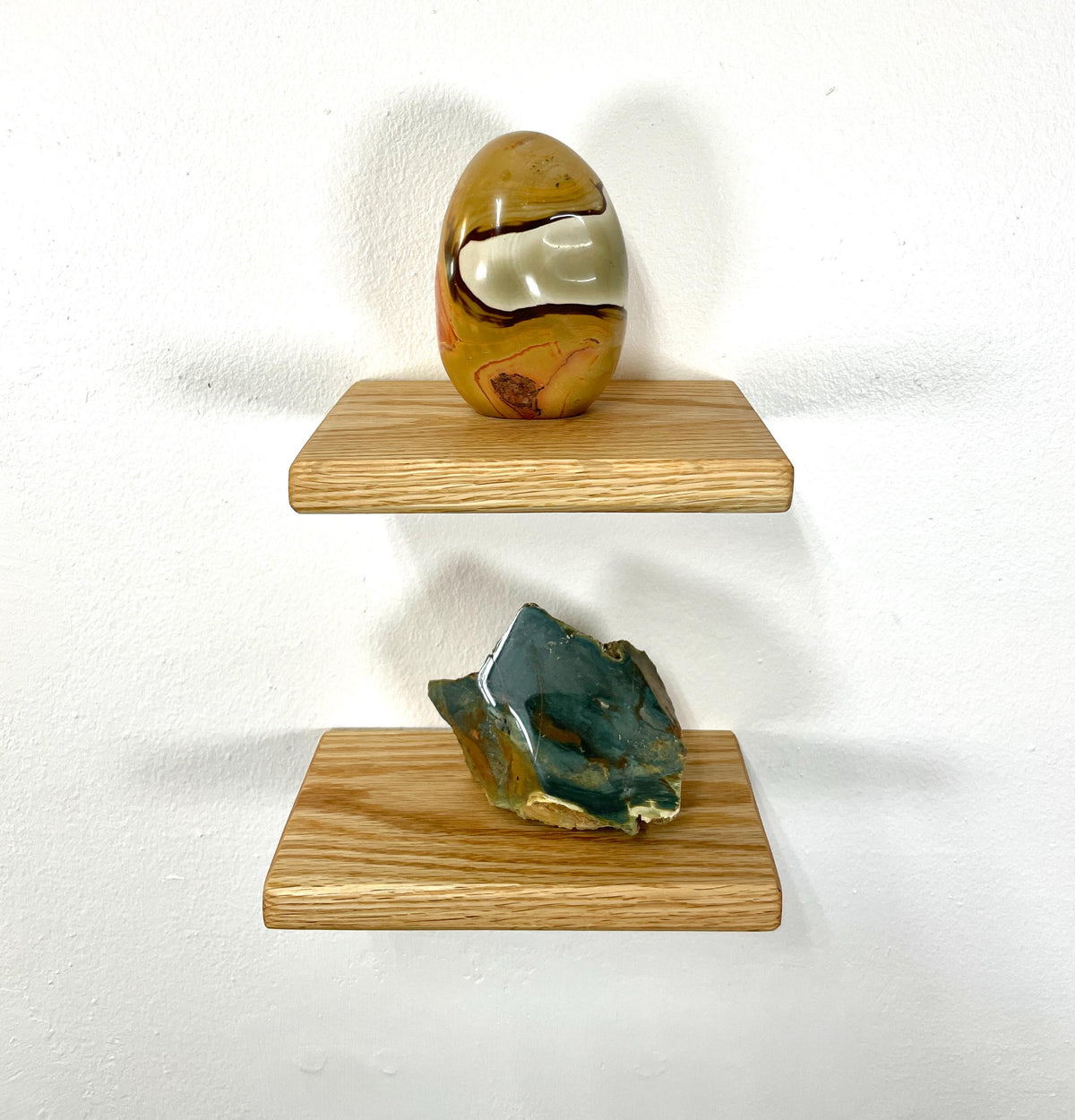 Oak Floating Shelf | Small to Medium | Miniature Shelves | Wood Wall Decor